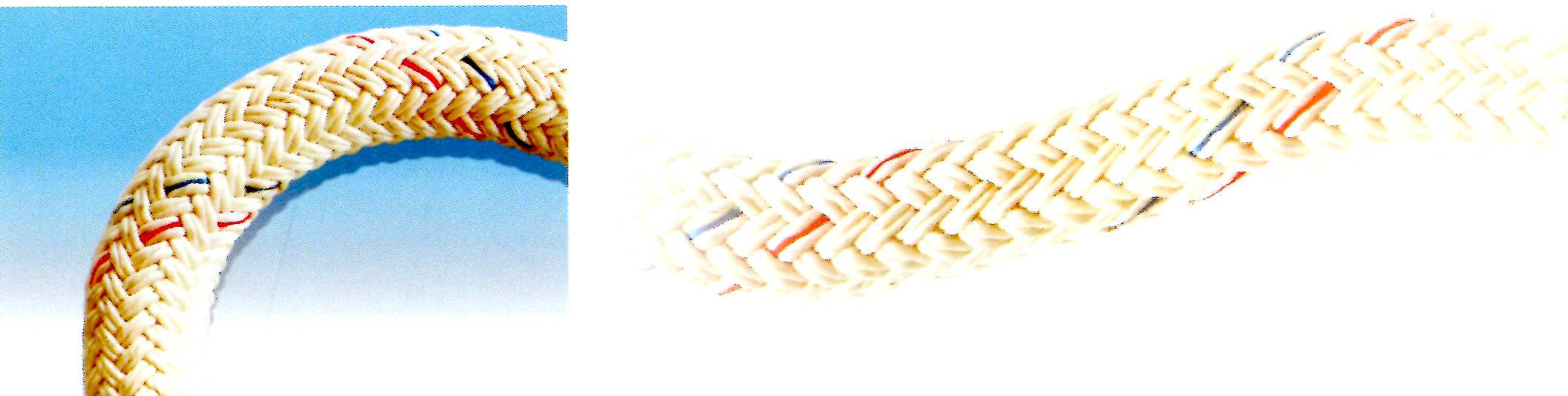 polyamide(nylon) double braided rope 