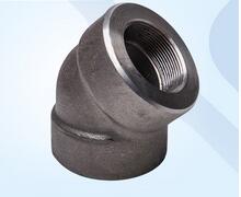 45° threaded elbow